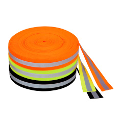 Gummiband mit reflektierendem Streifen Breite 40 mm